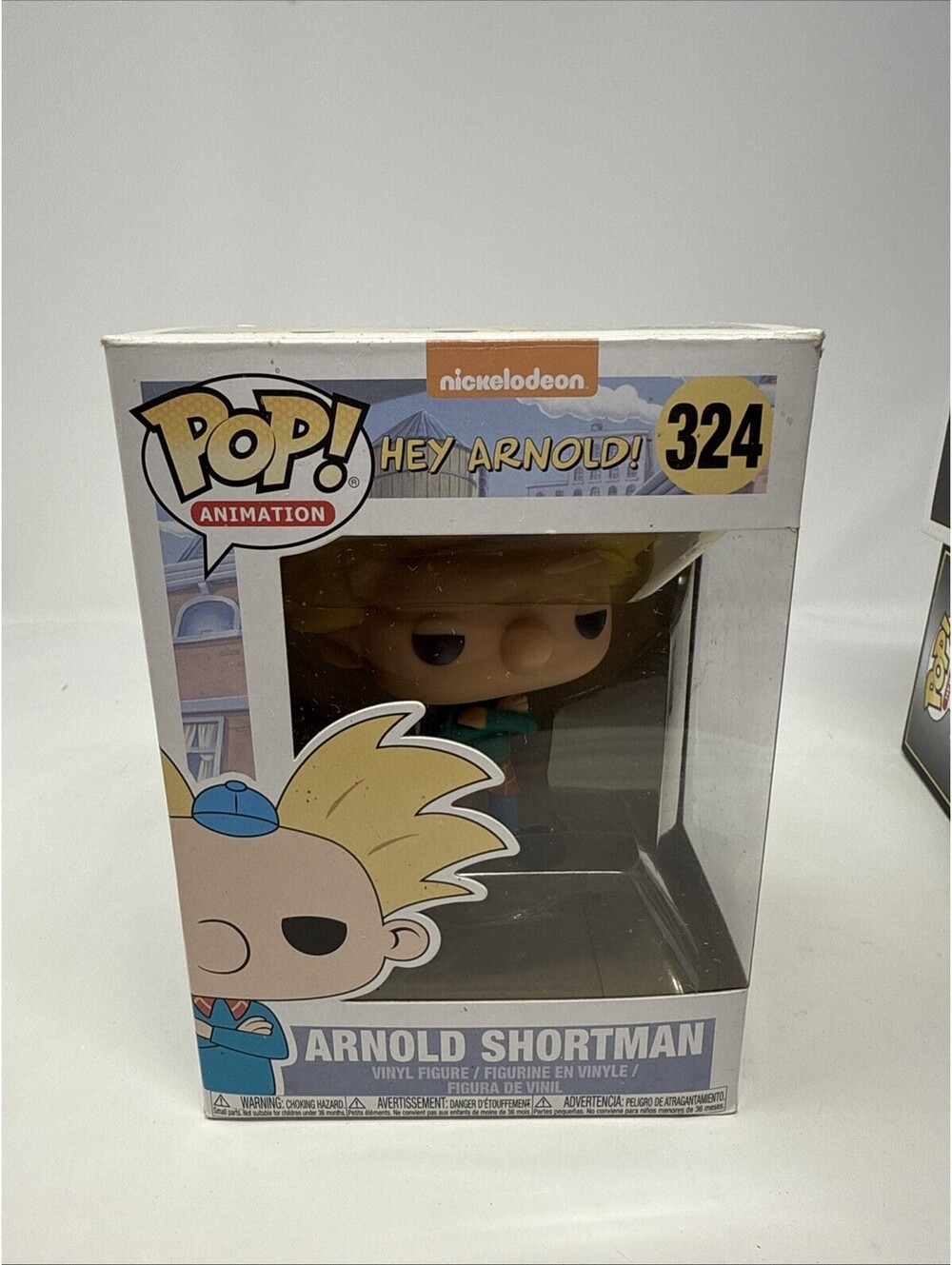 Funko POP! Animation Hey Arnold Arnold Shortman #324 Vinyl Figure